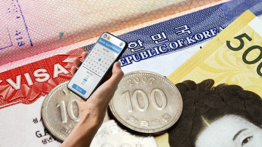 حجز موعد السفارة الكورية