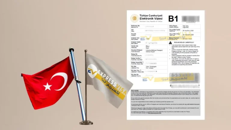 مكتب استخراج فيزا تركيا الإلكترونية