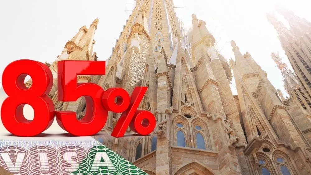 نسبة قبول فيزا اسبانيا عام 2019