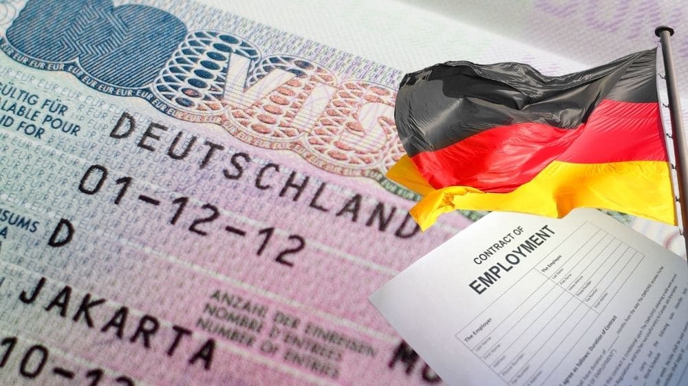 فيزا عقد عمل المانيا