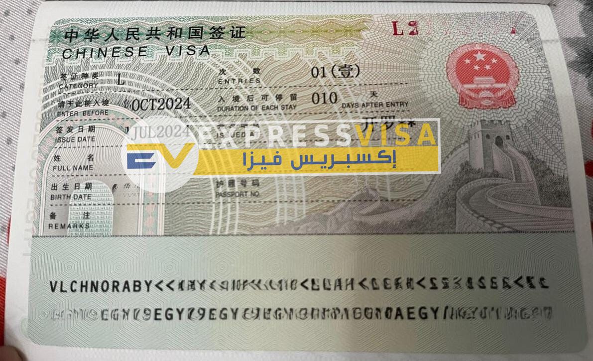 فيزا الصين
