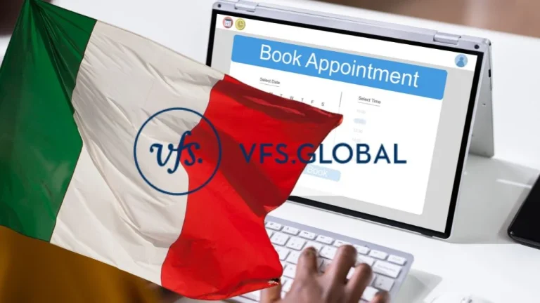حجز موعد vfs إيطاليا