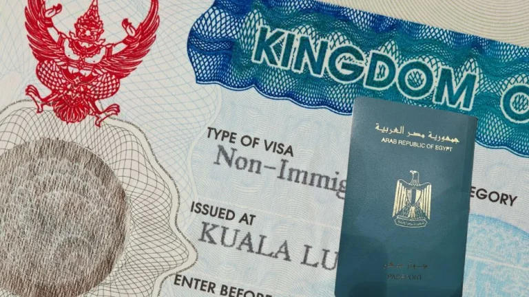 تاشيرة تايلاند للمصريين